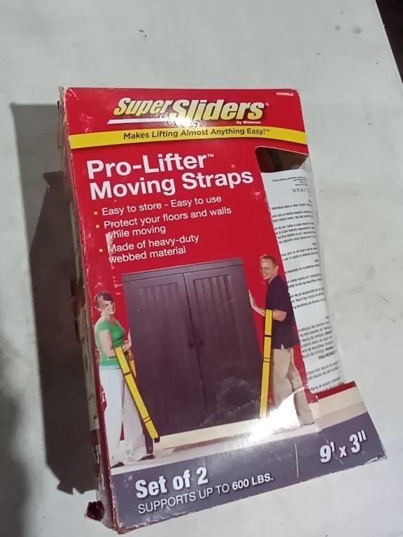 Supersliders Pro Lifter Moving Straps