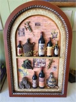 Tuscany Style Wall Wine Alcove Wall Hanging