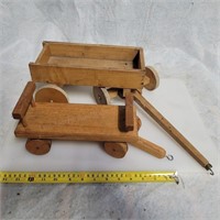 MB 2pc wooden wagons