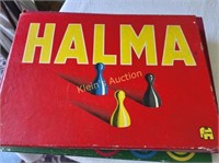 Halma Chinese Checkers Dutch Jumbo vtg Game