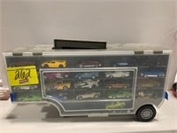 CASE FULL OF HOT WHEELS & LOOSE DIECAST CARS