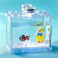 Mini Aquarium Betta Guppy