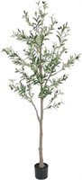Nafresh Tall Faux Olive Tree,5.8ft Realistic Potte
