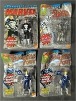 4 Marvel Super Heroes, Sealed, 1994 Toy Biz,