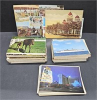 (F) Color Post Card Lot Includes Used And Unused