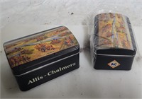 MB 2pc Allis-Chalmers Tin Boxes