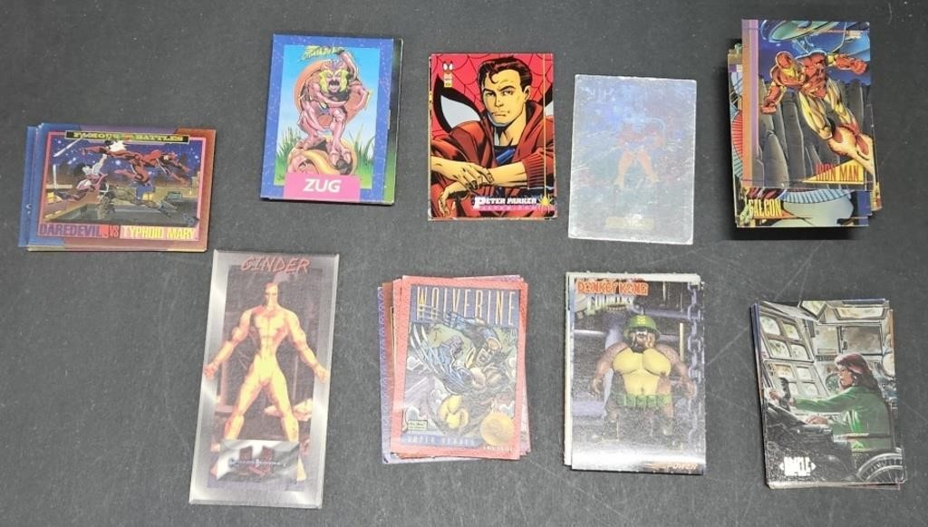 (F) Mixed Lot Of Trading Cards Include DC Comics,