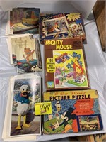 VINTAGE DISNEY PUZZLES, GROUP OF VINTAGE DISNEY