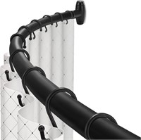 TOPROD Curved Shower Curtain Rod  48-72in