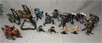 1990s Aliens Figures Loose Collection, 16 total