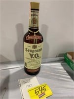TAX TAG SEALED 1987 SEAGRAM'S VO WHISKY