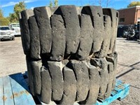 Qty Of 4 Solid Tire(s) & Rim(s)