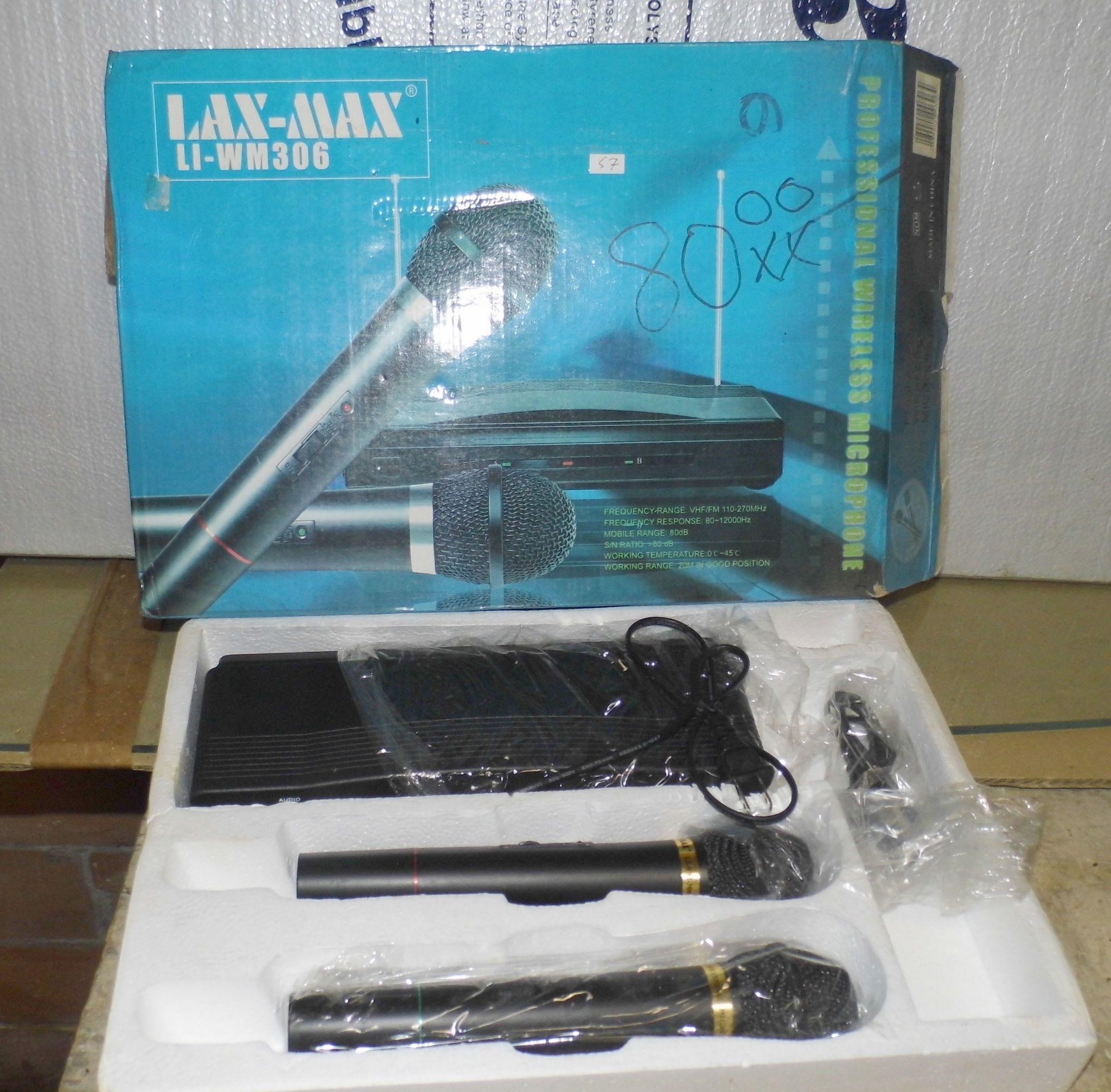 Lax-Max LI-WM 306 ProfessionalWireless Microphones