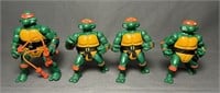 4 Teenage Mutant Ninja Turtles, Michelangelo,