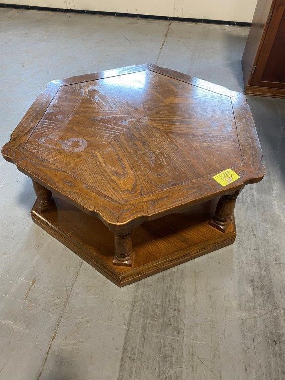 36" LONG WOODEN ACCENT TABLE