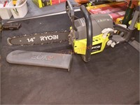 RYOBI 14" 2 cycle 37cc Gas chainsaw