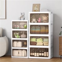 4 Tier Bins with Drawers - 24QT  5.8 Gal  4Pk