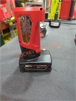 Milwaukee M12 4 ah battery and cover