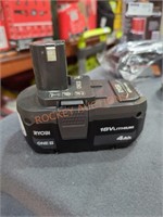 Ryobi 18v 4 ah battery