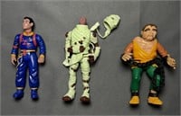3 1984 Kenner The Real Ghostbusters, Figures