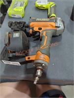 Ridgid coil roofing nailer