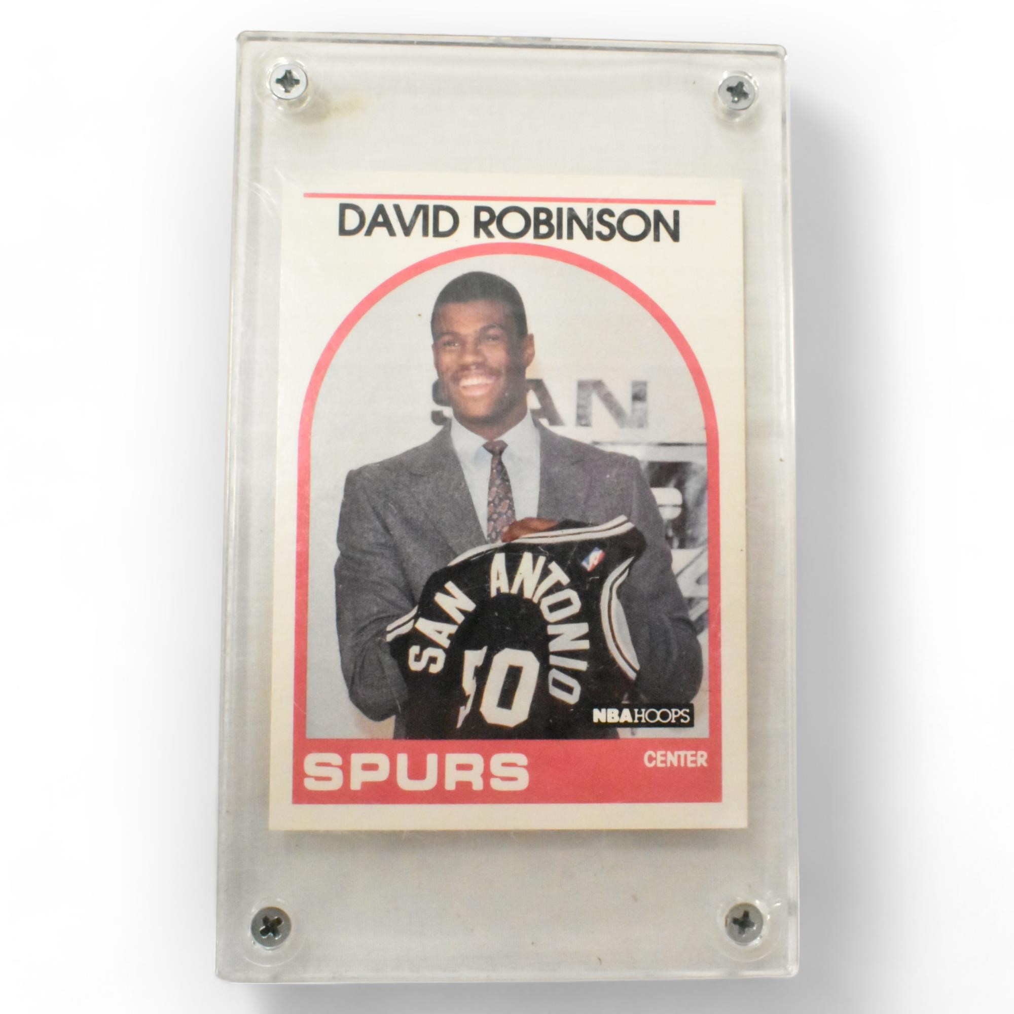 1989 David Robinson Center Spurs