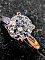 $6270 14K  2.67G, Lab Diamond 1.10Ct Ring