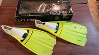 1pair Dolfino Professional Diving Gear Fins sz S