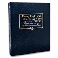 Coin Album Flying Eagle/indian Head Cent 1856-1909
