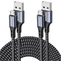 2 pack USB A to Micro Fast Charging Cable