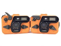 2 Hanimex Amphibian 33mm Film Cameras