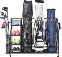 Mythinglogic Golf Storage  Stand & Extra Rack