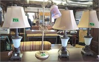 4 Decorator Table Lamps