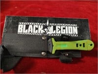 Black Legion Knife NIB w/Sheath