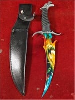 Tomahawk Dragon Knife W/ Sheath