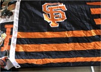 2 Large SF Giants Flags