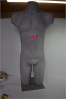 Male Mannequin on Stand 42" Adjustable Height