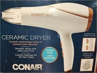 ConAir Ceramic Hair Dryer - NIB