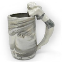 Fanciful Mug Ceramic w/ Girl Handle