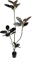 5.3ft Artificial Rubber Tree for Decor