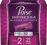 Poise Impressa Incontinence Bladder Supports for B