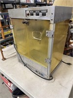 Commercial popcorn machine. 20“ x 14“ and 25
