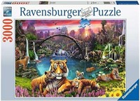 Ravensburger Tiger in Paradise Lagune 3000 Piece J