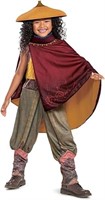 Raya Costume for Girls, Deluxe Official Disney Ray
