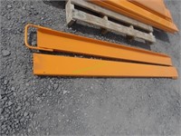 Unused Wolverine Pallet Forks Extensions 8'