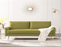 62' Modern Alysezz Sofa - Olive Green