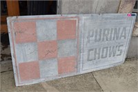 VTG Purina Chows Sign