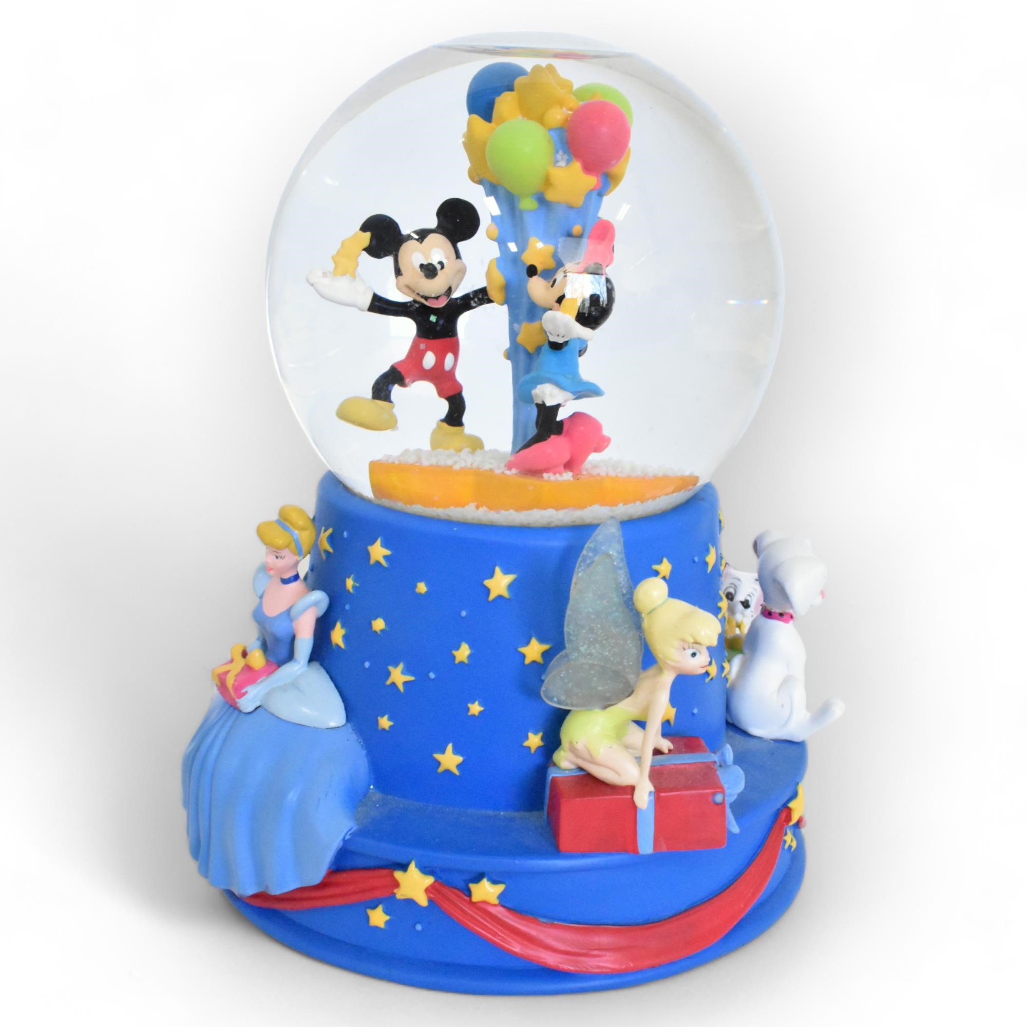 Walt Disney Snow Globe - Plays Wish Upon a Star