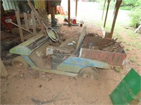 Vintage Cushman Cart For Parts