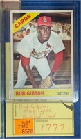 BOB GIBSON 1966 TOPPS BASEBALL CARD